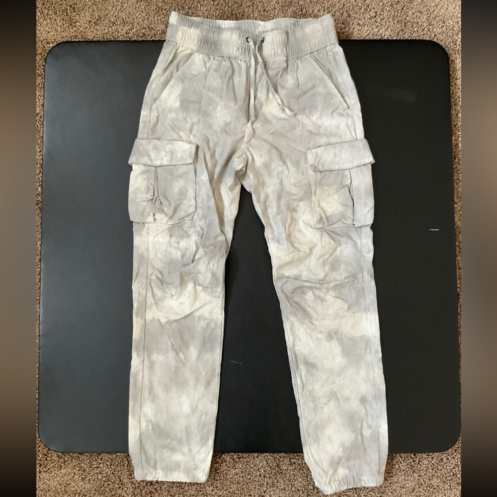 John Elliot snow dye cargos size 0
